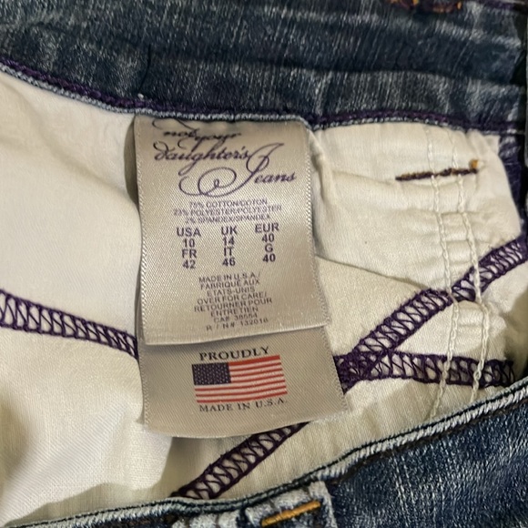 NYDJ size 10 straight jeans EUC - Picture 6 of 6